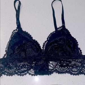 Knotty Knickers Lace Bralette - SMALL